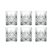 Premium Bols Whiskey Glazen - Water Glazen - 6 stuks / 310 ml | bol.com