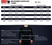 Gorilla Wear Melbourne Hooded T-shirt - Rood - 4XL