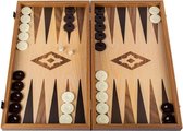 Eik en Walnoot Replica Backgammon - 38 x 20 cm Top Kwaliteit  Klasse en Geweldig