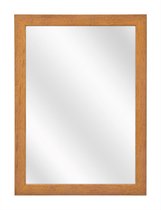 Spiegel met Vlakke Houten Lijst - Beuken - 30x40 cm