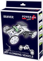 POWERplus Beaver Hybride Solar Batterij Speelgoed Klimvoertuig Auto | Terrein Auto op zonne-energie of batterij | Bouwpakket Educatief STEM speelgoed