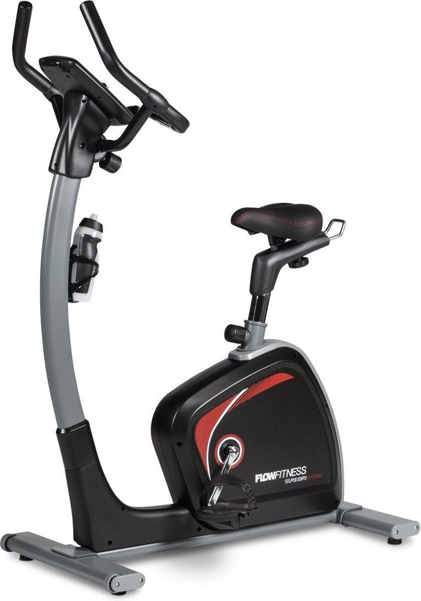 Afbeelding 2 van Flow Fitness Turner DHT2500i Hometrainer - 32 trainingsniveaus - Hartslagfunctie - Fitness Fiets - Hometrainers