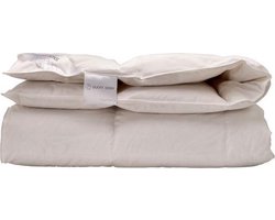 D'Orveige - Dons - Dekbed - Eenpersoons - 140x220 cm - Wit