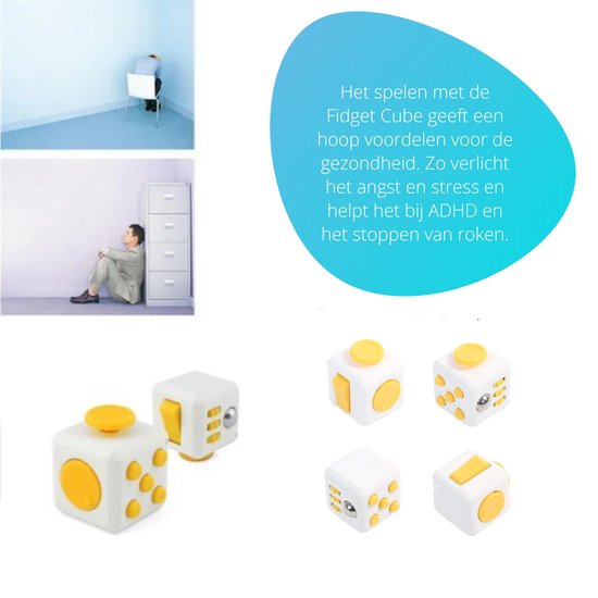 Fidget Cube Contre Stress - Balle Anti-Stress - Jouets Pour Garçons -  Jouets Pour