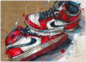 Air Jordan 1 Chicago 1985 poster (70x50cm)