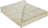 Kustaa Bamboe LENTE/ ZOMER Verzwaringsdeken - Koel en Ademend materiaal - 152 x 203 cm - 7 KG - Weighted Blanket - Anti Stress - 152C