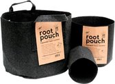 RootPouch BLACK 45 ltr met handvaten Ø38x40cm 260gr/m2 10st/bundel