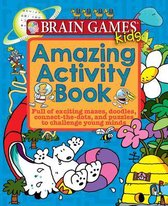 Brain Games Kids - Amazing Activity Book - 40 Pages Pi Kids