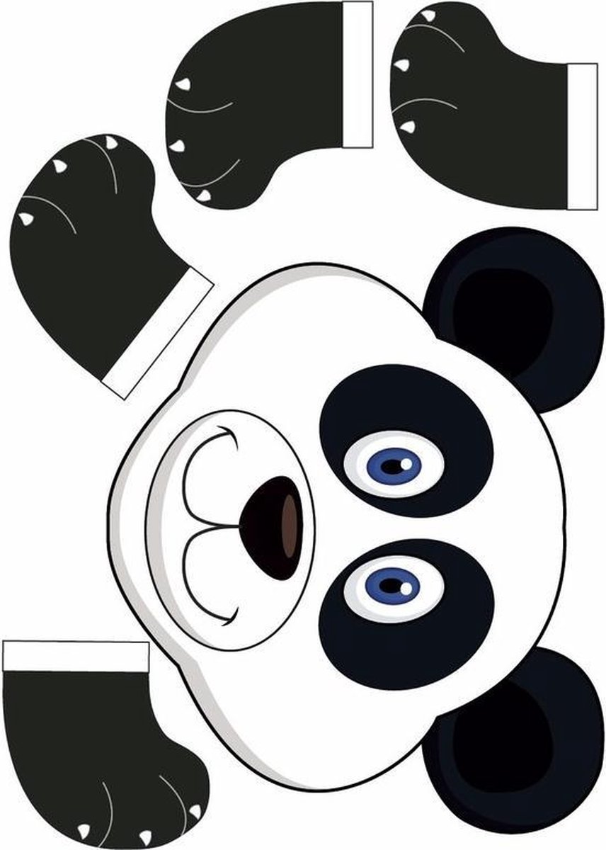 lont Rechtmatig gemakkelijk Panda zelf maken knutselpakket / Sinterklaas surprise | bol.com