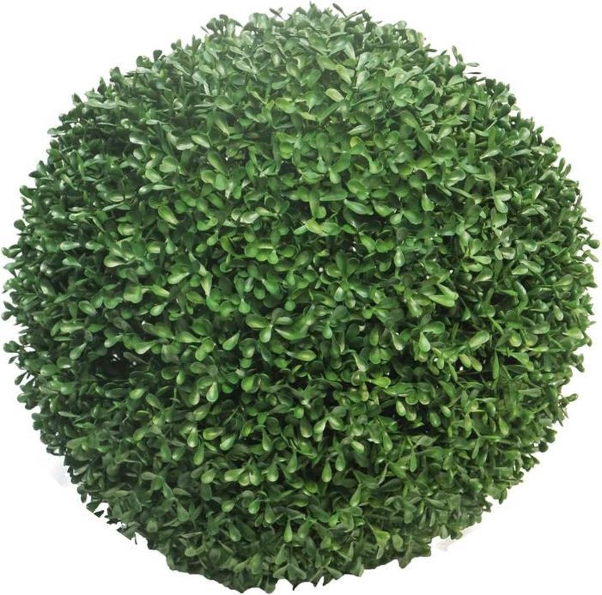 COSTWAY 2-delige buxusbol 52 cm, buxusbol UV-bestendig, kunstplant met snoeivormen, decoratieve kunstplant, decoratieve bolplanten voor huis tuin bruiloft (donkergroen