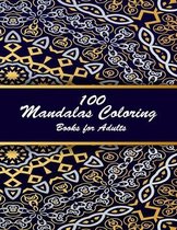 100 mandalas coloring books for adults