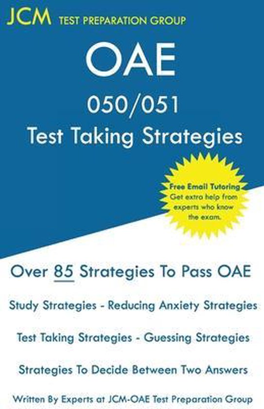 OAE 050/051 Test Taking Strategies - cover