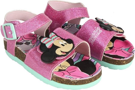 Disney - Minnie Mouse - Sandalen - Roze | bol.com
