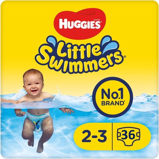 Huggies Little Swimmers - Couches de bain - Taille 2/3 - 12x3 paquets