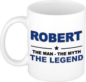 Robert The man, The myth the legend cadeau koffie mok / thee beker 300 ml