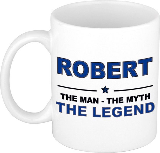Mug blanc Albin rébus – L’homme, le mythe, la légende