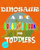 Dinosaur ABC Coloring Book for Toddlers
