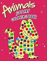 Animal Dot Art Coloring Book