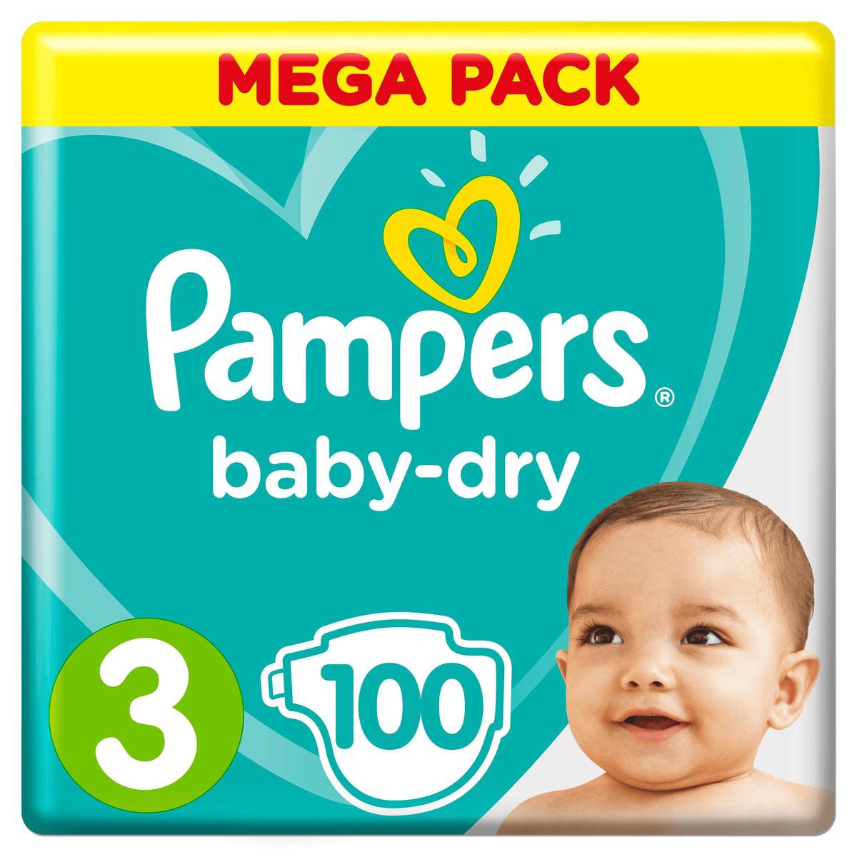 Drink water Interpretatie Hesje Pampers Active Baby-Dry Baby-Dry Maat 3, 100 Luiers, Voor Droge Ademende  Huid | bol.com