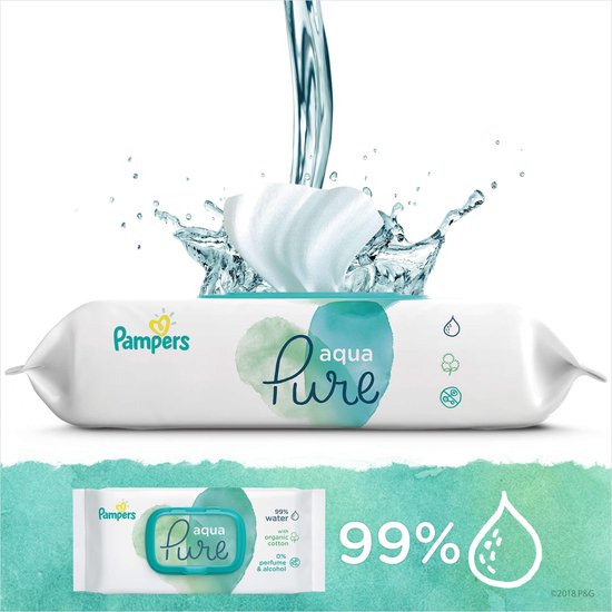 Aqua Pure Billendoekjes - 864 stuks