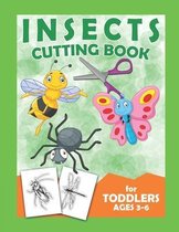 Insects Cutting Book For Toddlers Ages 3-6