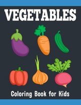 Vegetables Coloring Book for Kids