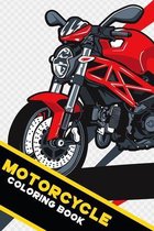 Motorcycle coloring book