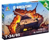 Italeri - World Of Tanks T34/85 1:72 (Ita34102)