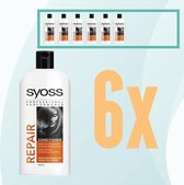 Syoss - Repair Therapy -  Conditioner - Crémespoeling - 6x 500ml - Voordeelverpakking - Voordeelbundel - Syoss Pakket -