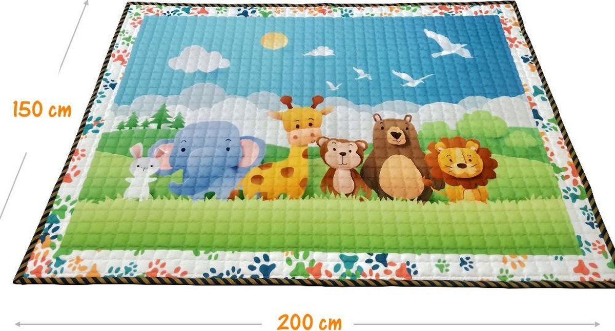 Groot Speelkleed Baby Speelmat Baby Vloerkleed Kinderkamer
