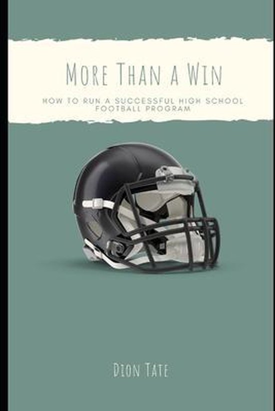 More Than A Win - cover