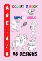 Coloring Book for Boys and Girls