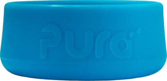 Babyflesje - Pura Silicone Bumper - Blauw