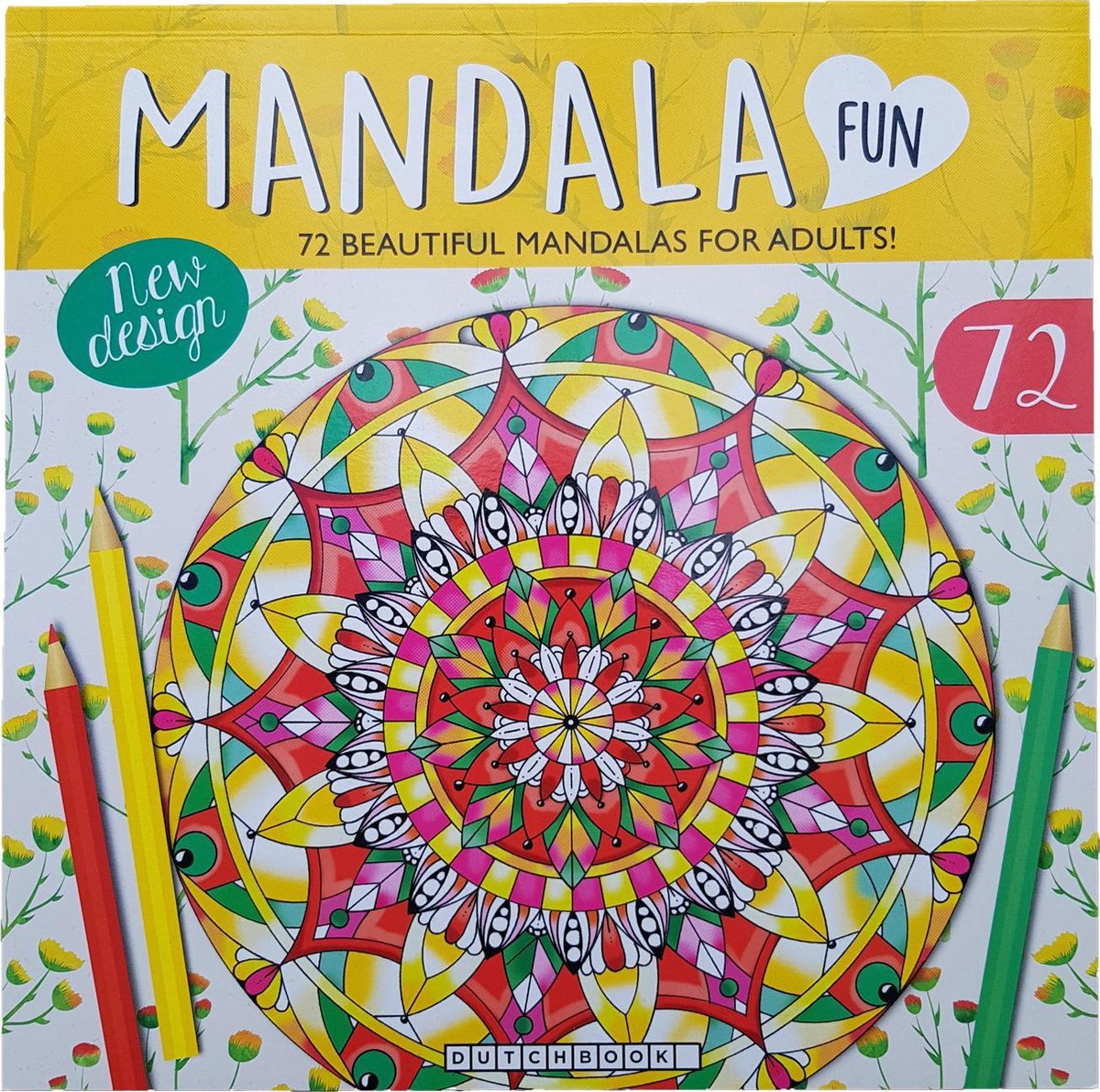 Mandala kleurboek 72 kleurplaten | Diverse varianten