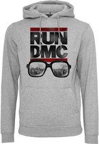 Urban Classics Run DMC Hoodie/trui -S- RUN DMC City Glasses Grijs