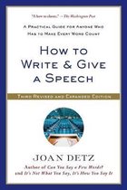 How To Write and Give A Speech