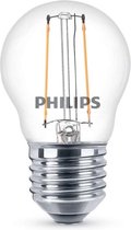 Philips Led Lamp E27 2W 250lm Kogel Filament