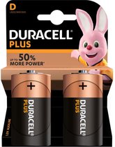 Duracell D Plus Power Alkaline Batterij
