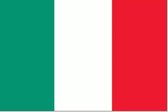 Italiaanse vlag 30x45cm