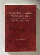 De devolutieve werking van het civiel appel.