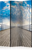 Kamerscherm - Scheidingswand - Vouwscherm - The  pier [Room Dividers] 135x172 - Artgeist Vouwscherm