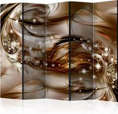 Kamerscherm - Scheidingswand - Vouwscherm - Chocolate Tide II [Room Dividers] 225x172 - Artgeist Vouwscherm