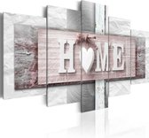 Schilderijen Op Canvas - Schilderij - Home: Eclecticism 100x50 - Artgeist Schilderij