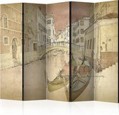 Kamerscherm - Scheidingswand - Vouwscherm - Gondolas in Venice II [Room Dividers] 225x172 - Artgeist Vouwscherm