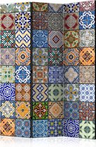 Kamerscherm - Scheidingswand - Vouwscherm - Colorful Mosaic [Room Dividers] 135x172 - Artgeist Vouwscherm
