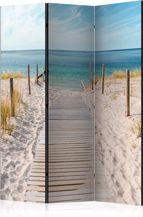 Kamerscherm - Scheidingswand - Vouwscherm - Holiday at the Seaside [Room Dividers] 135x172 - Artgeist Vouwscherm
