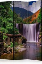 Kamerscherm - Scheidingswand - Vouwscherm - Reggae Falls [Room Dividers] 135x172 - Artgeist Vouwscherm