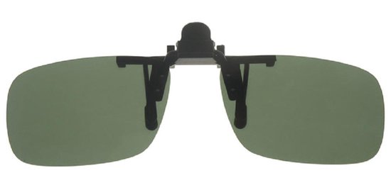Clip-On zonnebril - Groen - Bril Opklapbaar - Clipon Revex POL482