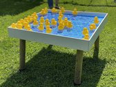 Waterspeeltafel - 60x60 - 50cm hoog - geschikt voor water & zand. KDV must-have