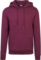 Urban Classics Hoodie/trui -S- Basic Sweat Bordeaux rood